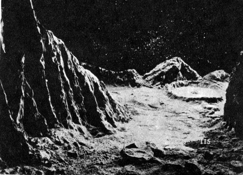 Illustration for article titled Scenes from the 1950s Space Movie That No One Saw